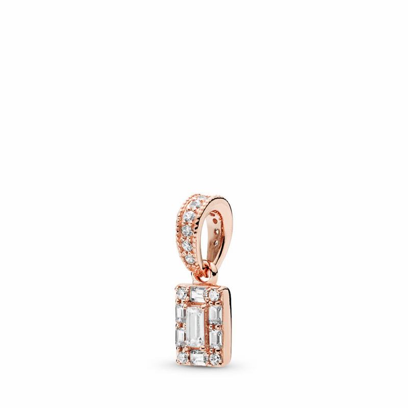 Pandora Australia Luminous Ice Pendant - Pandora Rose™ | TDBUEC481